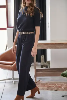 Pantalon Polly bleu nuit – Almae — photo 5