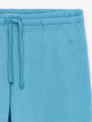 Pantalon de survêtement en tissu éponge - Bleu — photo 2