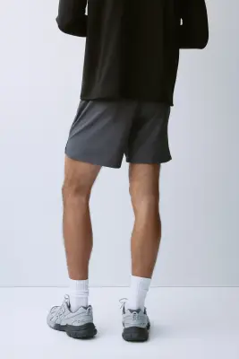 Short de sport DryMove™ - Gris plomb — photo 2