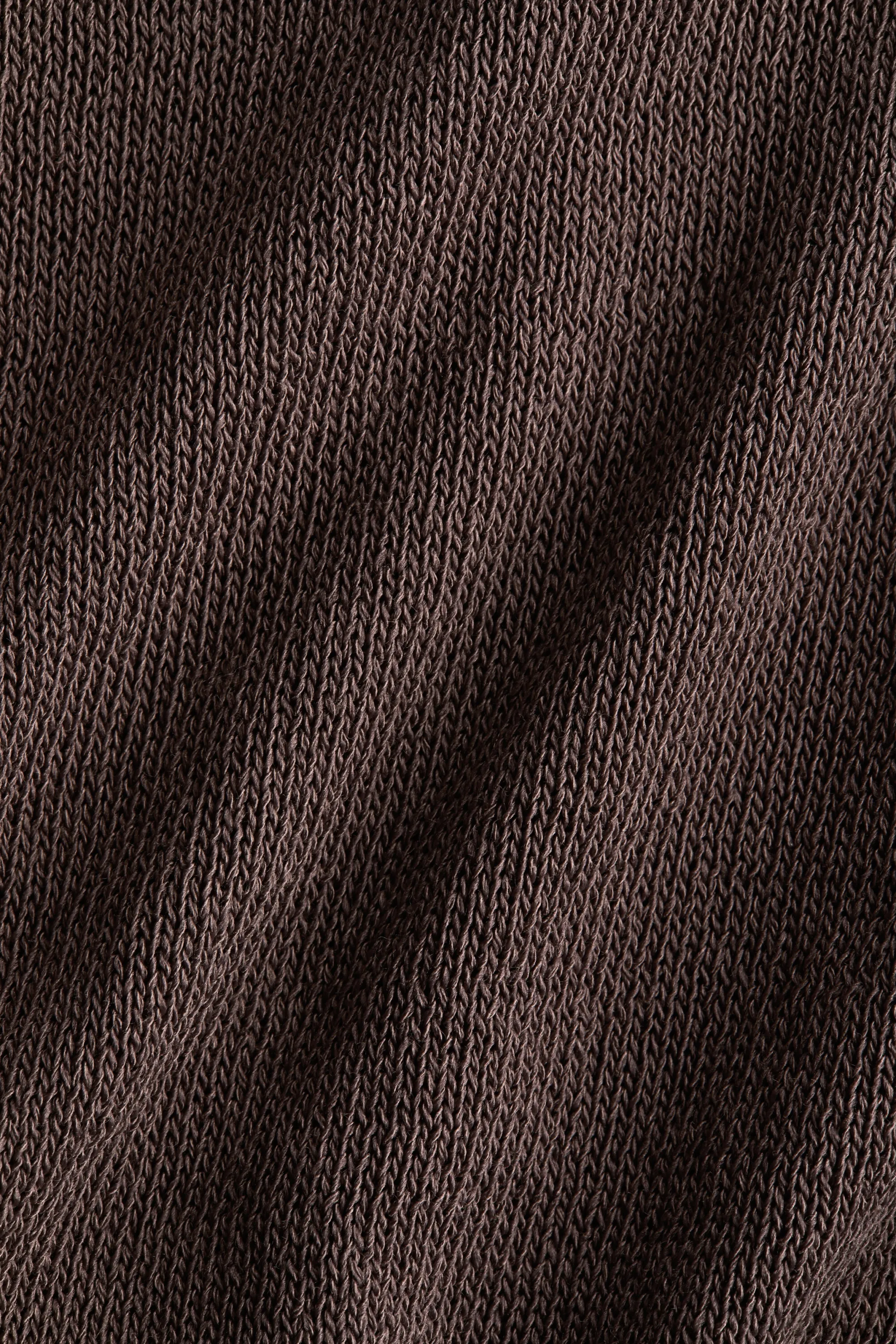 Top épaules nues à effet drapé - Taupe