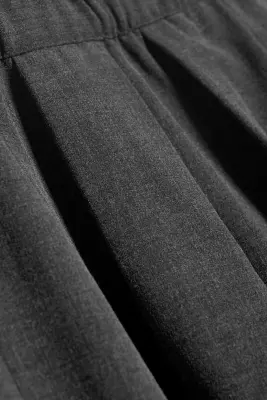 Pantalon ballon de costume - Gris foncé chiné — photo 4