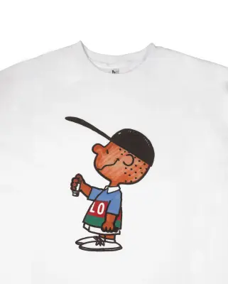 LoLife White Tee Blue Charlie  — photo 2