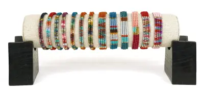 Bracelet en coton ciré — photo 2