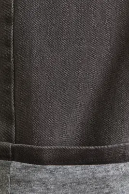 Slim Fit Lined Jeans - Noir denim — photo 3