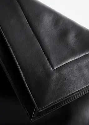 Sac porté épaule ample - Noir — photo 1