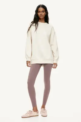 Sweat oversize - Beige clair — photo 1