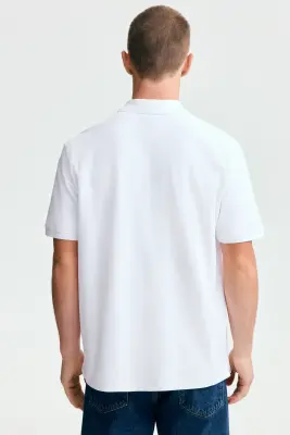 Polo Regular Fit - Blanc — photo 2
