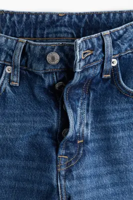Straight Regular Ankle Jeans - Bleu denim clair — photo 1