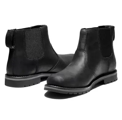 TIMBERLAND LARCHMONT II CHELSEA BOOTS Noir — photo 3