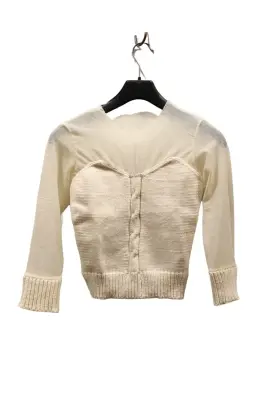 Pull avec dos et manches en tulle — photo 4