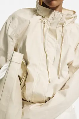 Veste coupe-vent - Crème — photo 1