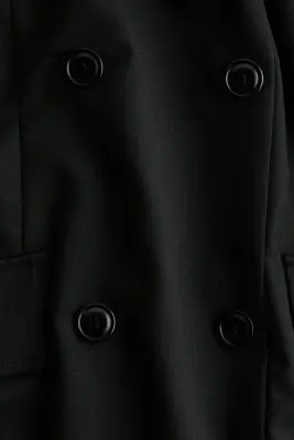 Robe blazer dos nu - Noir — photo 5