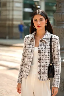 Melanie Wool Short Coat — photo 1