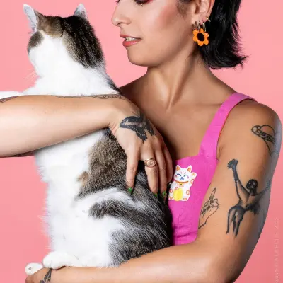 Patch thermocollant Lucky Cat - Malicieuse — photo 2