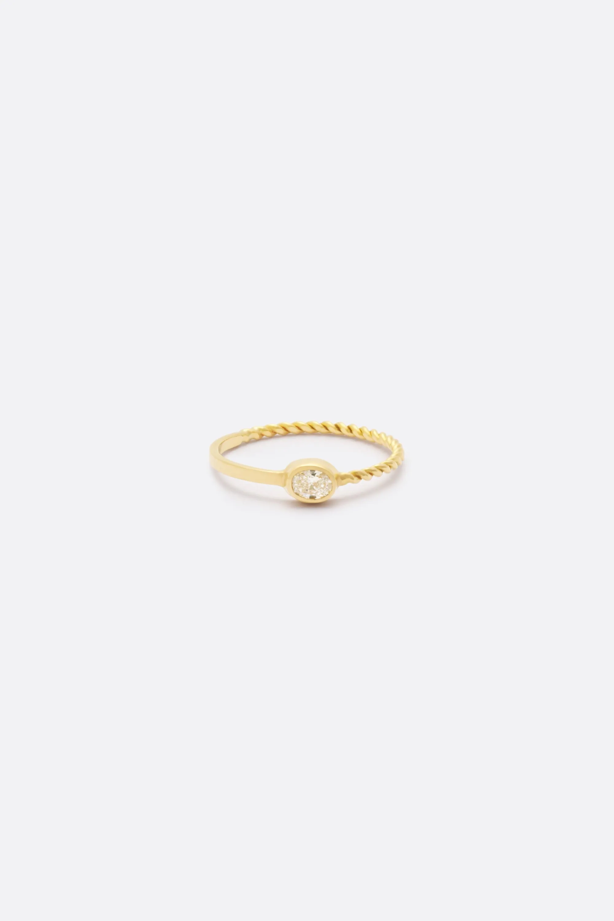 BAGUE JASMINE DIAMANT - Or jaune 18 carats