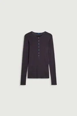 TEE-SHIRT ISABELLA MARRON ROUGE/VIOLET FONCÉ — photo 5