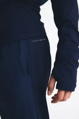 Pantalon de football chaud ThermoMove™ - Bleu foncé — photo 2