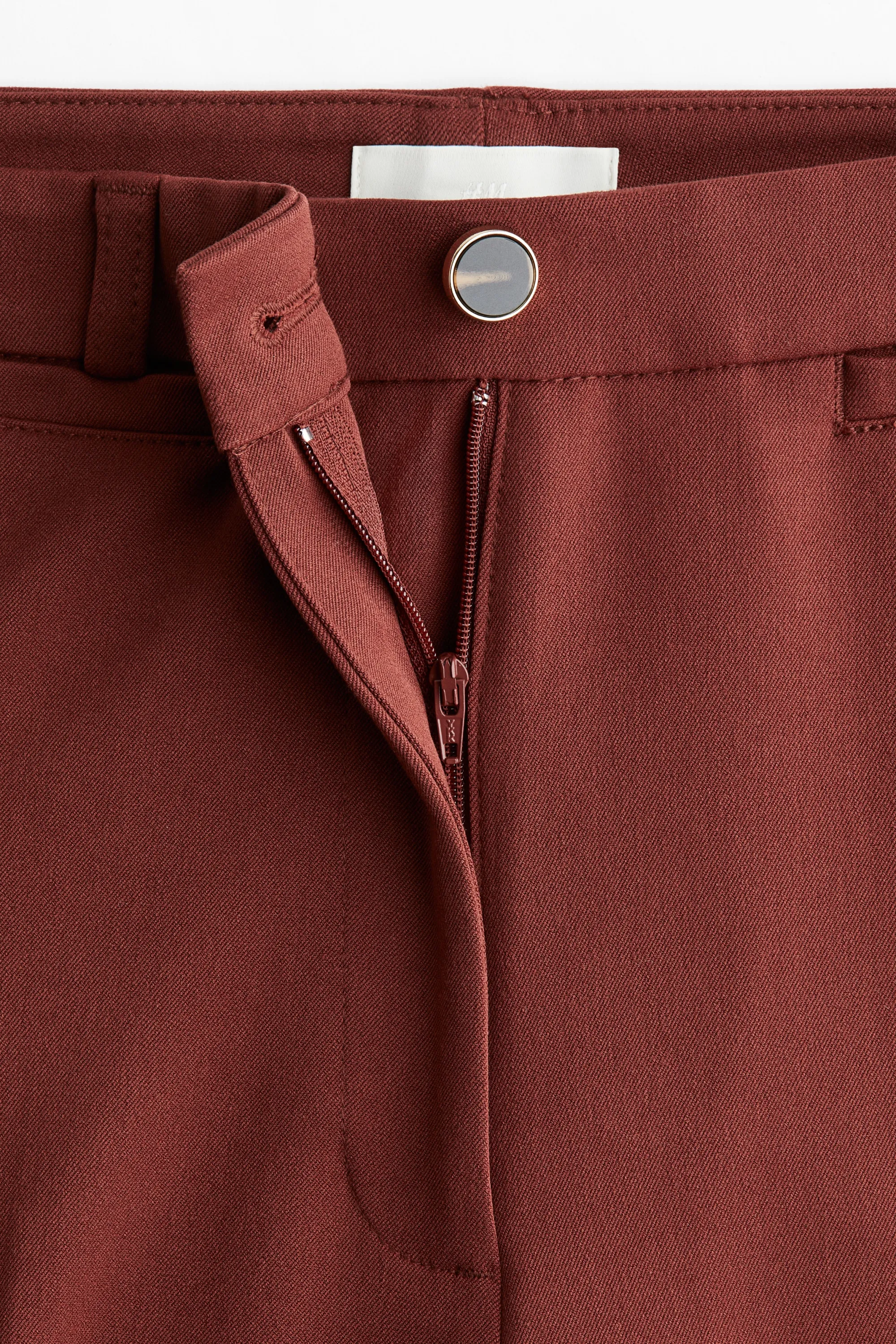 Pantalon chic - Brun rouille