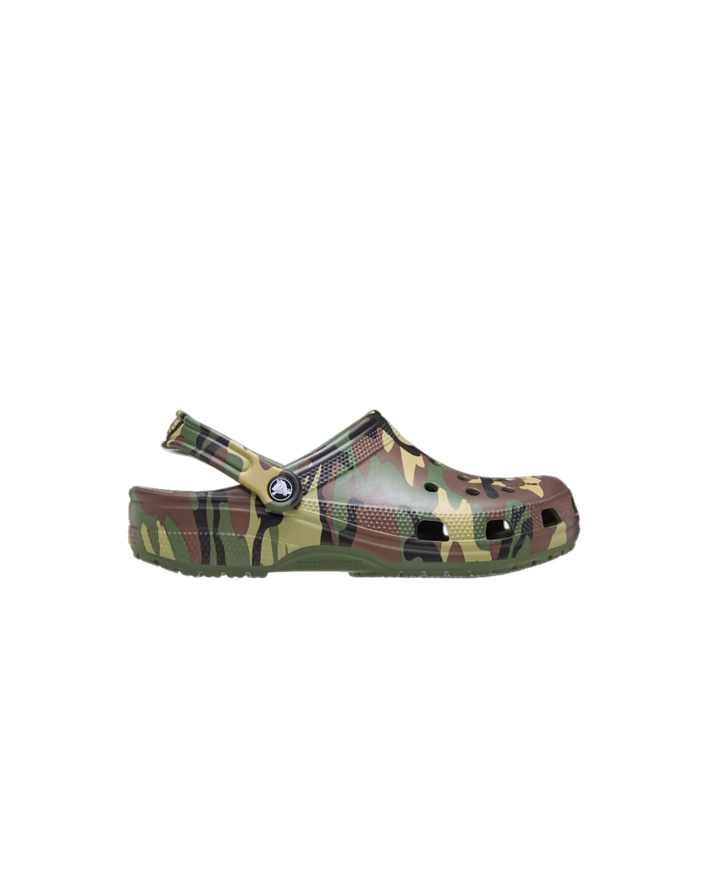 Classic Camouflage Clog Army Green Multi