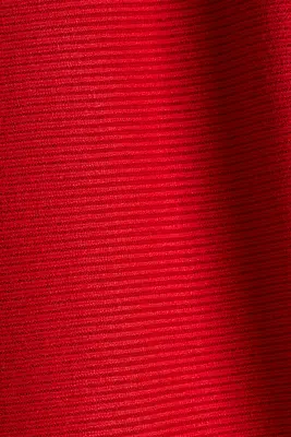 Robe en maille côtelée - Rouge — photo 4