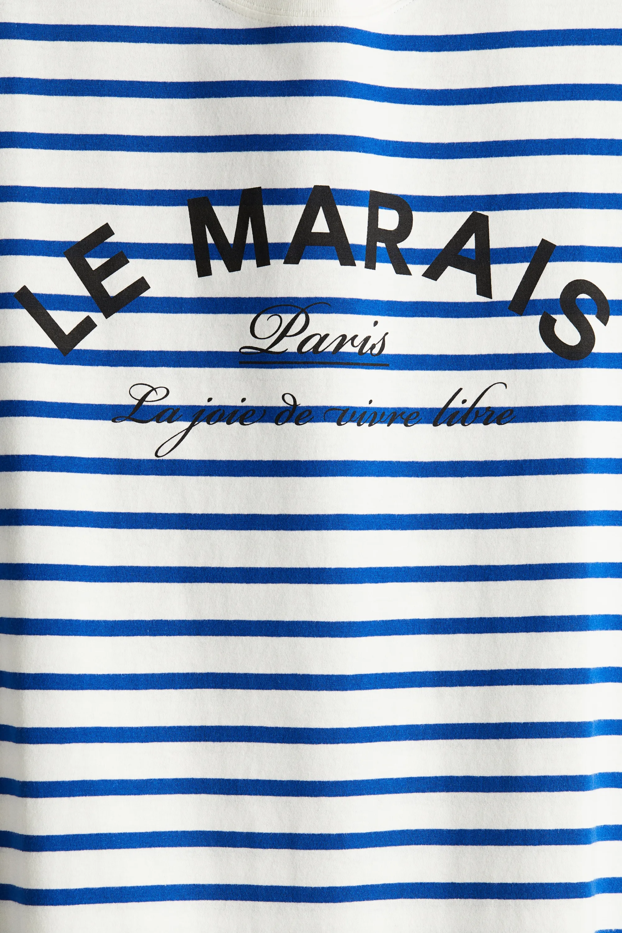 T-shirt imprimé - Blanc/Le Marais