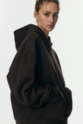 Hoodie - Marron foncé — photo 2