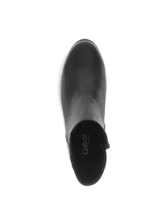 Bottines Gabor 76.751.57 Noires - Lacets Grande Pointure Femme — photo 3