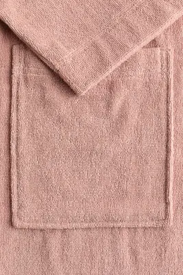 Robe de chambre en coton éponge - Rose ancien — photo 2