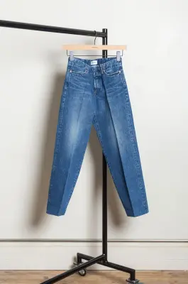 Tanaka – THE JEAN TROUSERS (LOW RISE) ST-2L-VB – VINTAGE BLUE — photo 4