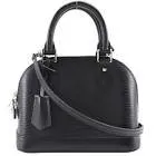 Sac alma bb cuir epi noir avec bandouliere