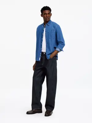 Jean large MIST - Bleu foncé — photo 1