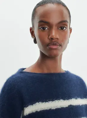 Pull en laine, fox et polyamide — photo 3