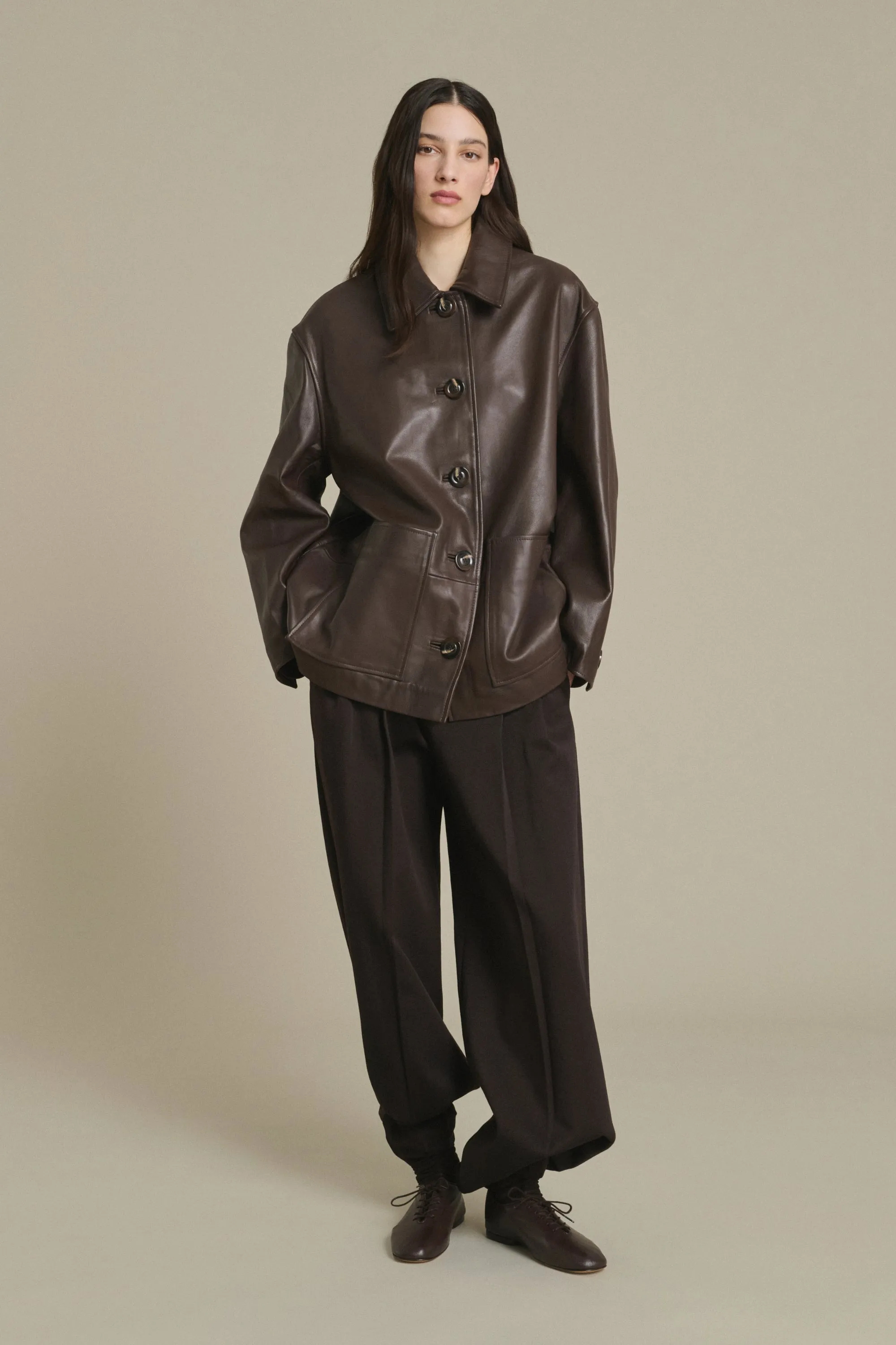 VESTE VINCENZO TAUPE