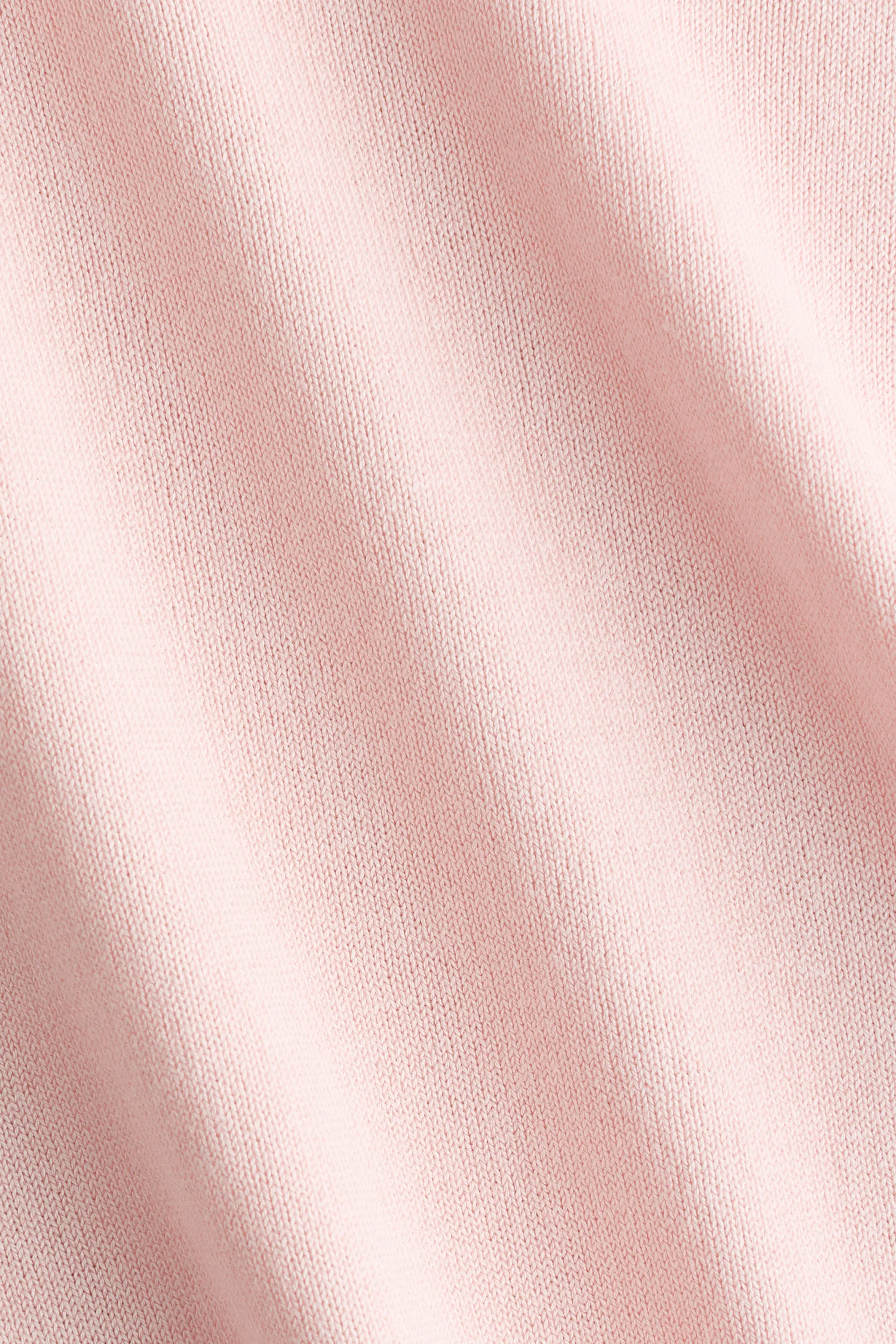 T-shirt en maille fine - Rose clair