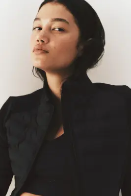 Veste Hybrid matelassée ThermoMove™ - Noir — photo 2