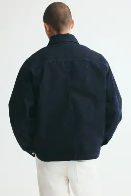 Veste en denim - Bleu denim foncé — photo 3