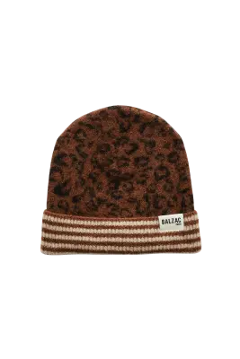 Bonnet Lou léopard fauve — photo 4