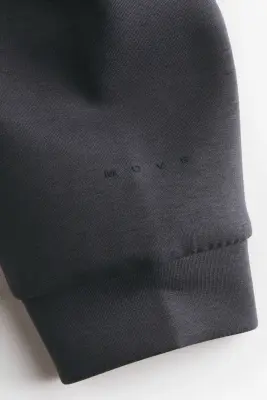 Veste de sport zippée à capuche DryMove™ - Gris plomb — photo 1