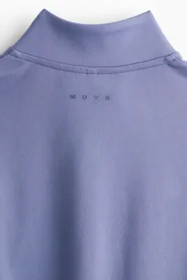 Veste de sport zippée SoftMove™ - Violet ancien — photo 5