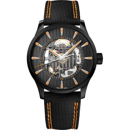 Mido Multifort Skeleton Vertigo M0384363705100