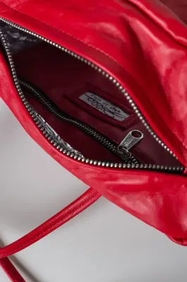 Zilla – NAPPA LEATHER MINI DUFFLE BAG 384 NAP – ROSSO — photo 2