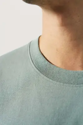 Le t-shirt oversize - Vert pastel — photo 3
