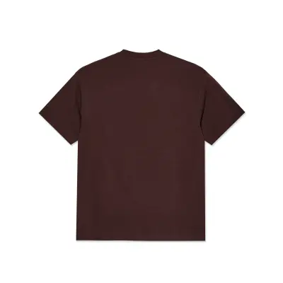 T-shirt Polar Metal logo tee – Washed Bordeaux — photo 2