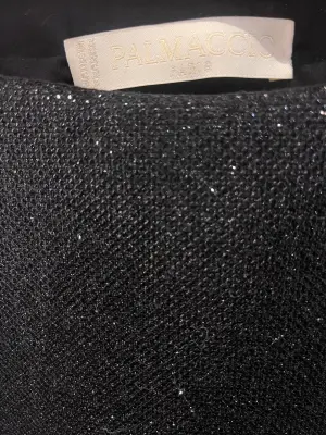 Corsage à franges: Lurex black — photo 4