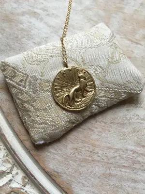 Collier Médaille Hermione, Emmanuelle Zysman — photo 3