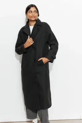 Manteau long croisé Femme — photo 3