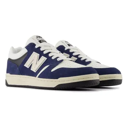 NEW BALANCE BB480 Marine Blanc — photo 3