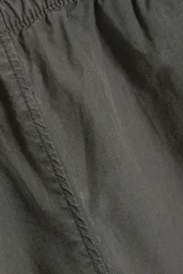 Pantalon à enfiler taille basse en ripstop - Gris foncé — photo 4
