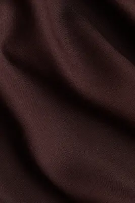 Robe tunique en viscose - Marron foncé — photo 4