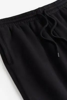 Pantalon jogger à taille haute - Noir — photo 2